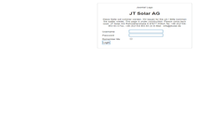 Desktop Screenshot of jtsolar.de